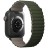 Ремешок Uniq Revix reversible Magnetic для Apple Watch 42-44-45-49 мм, зеленый/серый