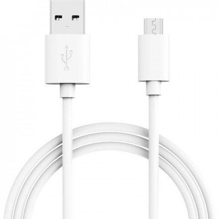 Кабель MicroUSB - USB 1м (белый)